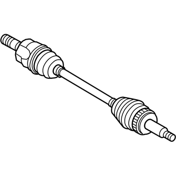 Kia 496000W900 Shaft Assembly-Drive Rear