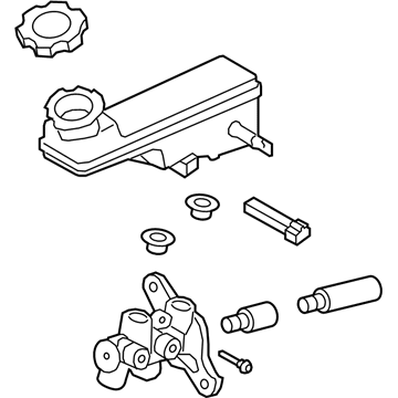 2021 Kia Rio Brake Master Cylinder - 58510H9260