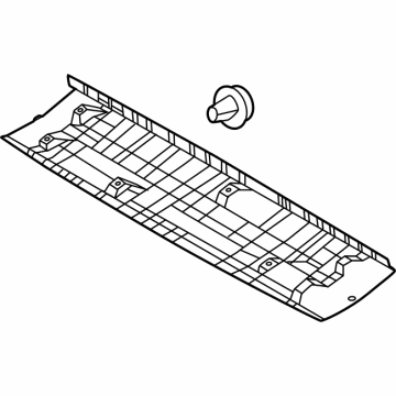 Kia 81720P1000WK TRIM ASSY-TAIL GATE