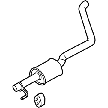 Kia Rio Exhaust Pipe - 28650H9300