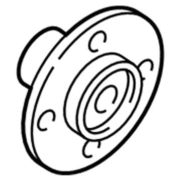 Kia Rio Wheel Hub - 51750FD000