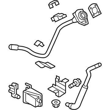 Kia Optima Hybrid Fuel Filler Neck - 310302T500