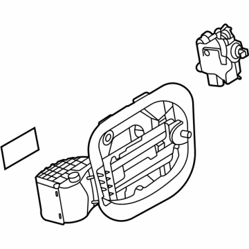 Kia 815C0AT000 HOUSING & OPENER ASSY