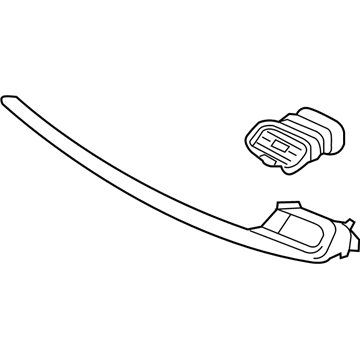 Kia 84795D4000CK5 Garnish-Crash Pad,RH