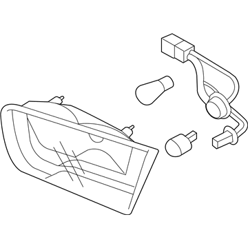 Kia 924031M510 Lamp Assembly-Rear Combination Inside