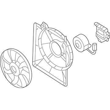 2014 Kia Sedona Fan Blade - 253804D900