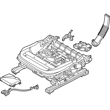 Kia 88500CV750 TRACK ASSY-LH