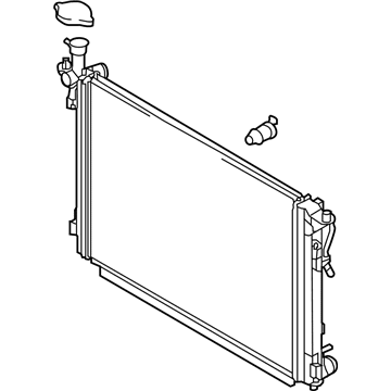 Kia Sedona Radiator - 25310A9050