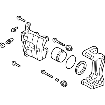 2018 Kia Stinger Brake Caliper - 58180J5A01