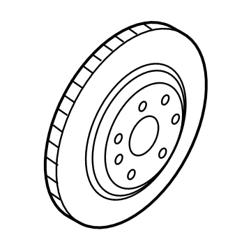 2018 Kia Stinger Brake Disc - 51712J5000