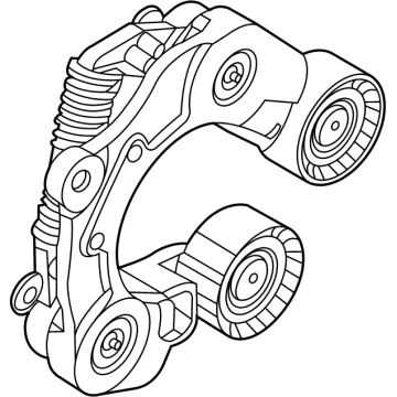 Kia 252812MHA1 TENSIONER Assembly-MECHA