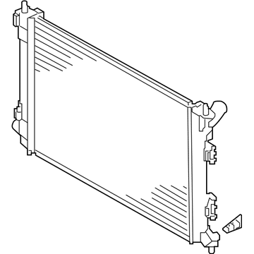 Kia Forte Radiator - 25310A2000