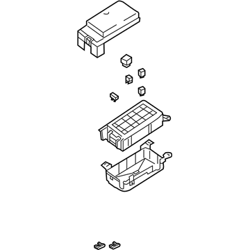 Kia 911603E000 Main Fuse Block Assembly