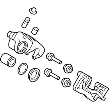 2019 Kia Sorento Brake Caliper - 58311C6A00