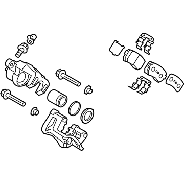 2019 Kia Sportage Brake Caliper Bracket - 58230D3000