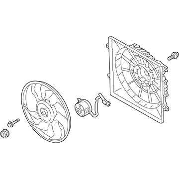 Kia Sorento Fan Blade - 25380C6500