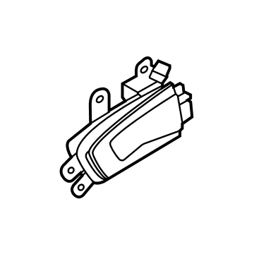 Kia 82610L3000QA1 Door Inside Handle Assembly