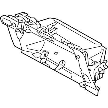 Kia 845303T000WK Case Assembly-Glove Box