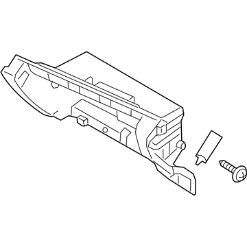 Kia 84540D5100WK Cover Assembly-Glove Box