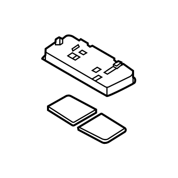 Kia 92850A9000BSU Lamp Assembly-Room