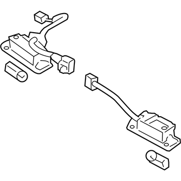 Kia 925201D000 Lamp Assembly-License Plate
