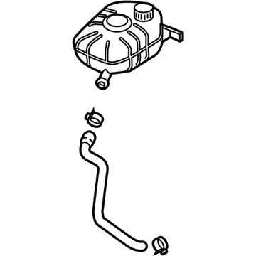 2024 Kia Seltos Coolant Reservoir - 25430F2400