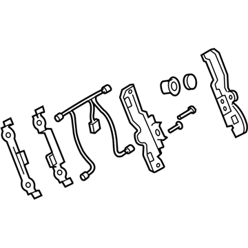 Kia 561401F700 Plate & Wire Assembly-Horn