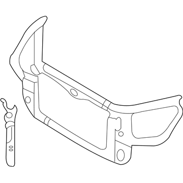 Kia Optima Radiator Support - 641012G500