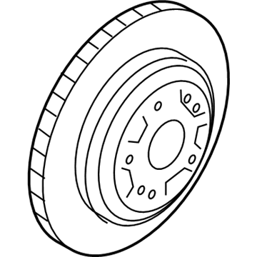 2018 Kia Stinger Brake Disc - 58411J5000