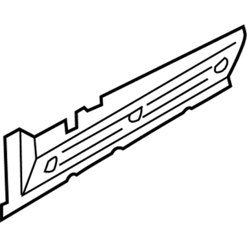 Kia 0K55271541B Reinforcement-SILL Side, LH