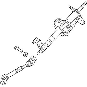 2007 Kia Spectra SX Steering Column - 563002F100