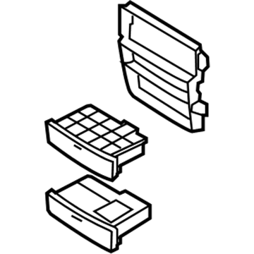 Kia 847413E000 Panel-Center Facia