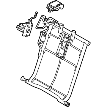 Kia 89410Q5011 Frame Assembly-Rr Seat B