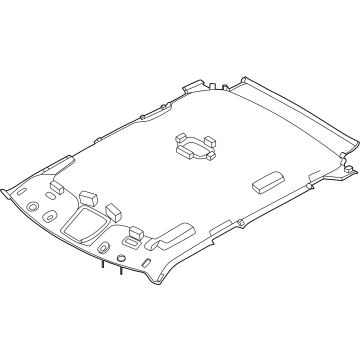 Kia 85310CV010OFW HEADLINING ASSY