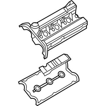 Kia 2241039811 Cover Assembly-Rocker LH