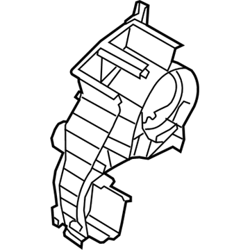 Kia 971342K000 Case-Heater & EVAPORATOR