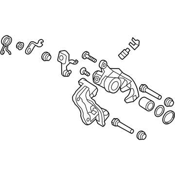 Kia Rio Brake Caliper - 58311H9A10