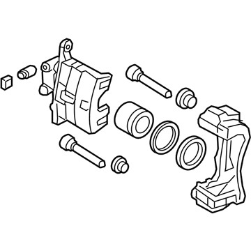 2018 Kia Optima Brake Caliper - 58190D4A30