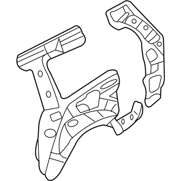 Kia 716024D510 Panel Assembly-Quarter Inner