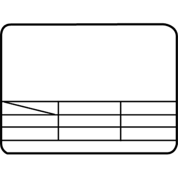 Kia 976992K000 Label-Refrigerant