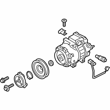 Kia K900 A/C Compressor - 97701J6000