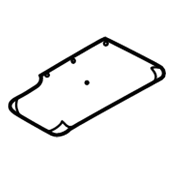 Kia 846523C000 Rubber-Front Upper Cover Tray