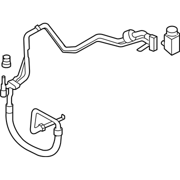 Kia 977752G001 Suction & Liquid Tube Assembly