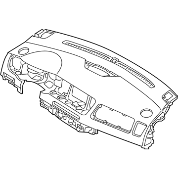 Kia 84710A9100WK Crash Pad Assembly-Main