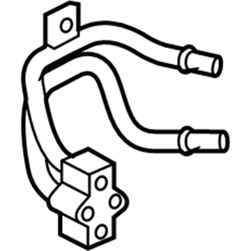 Kia Oil Cooler Hose - 25470J5400