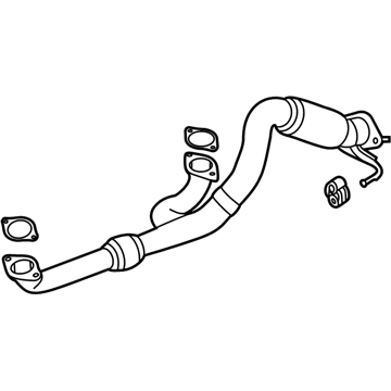 2015 Kia Sorento Muffler - 28610C6200