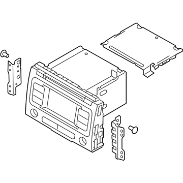 Kia 96560A9501WK Head Unit Assembly-AVN