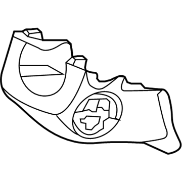 Kia Steering Column Cover - 84852D5200WK