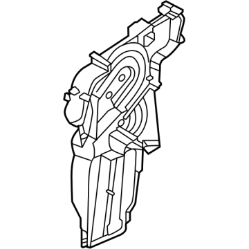 Kia 97206AO000 SEPARATOR-DUAL HTR(L