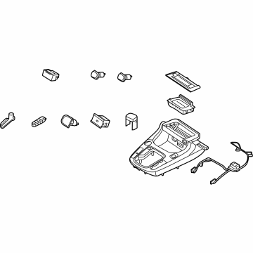 Kia 84604Q5BN0DD8 UPR Cover Assembly-Floor